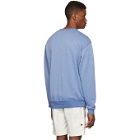 John Elliott Blue Vintage Crewneck Sweatshirt