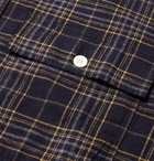 Norse Projects - Villads Checked Brushed Cotton-Flannel Shirt - Blue