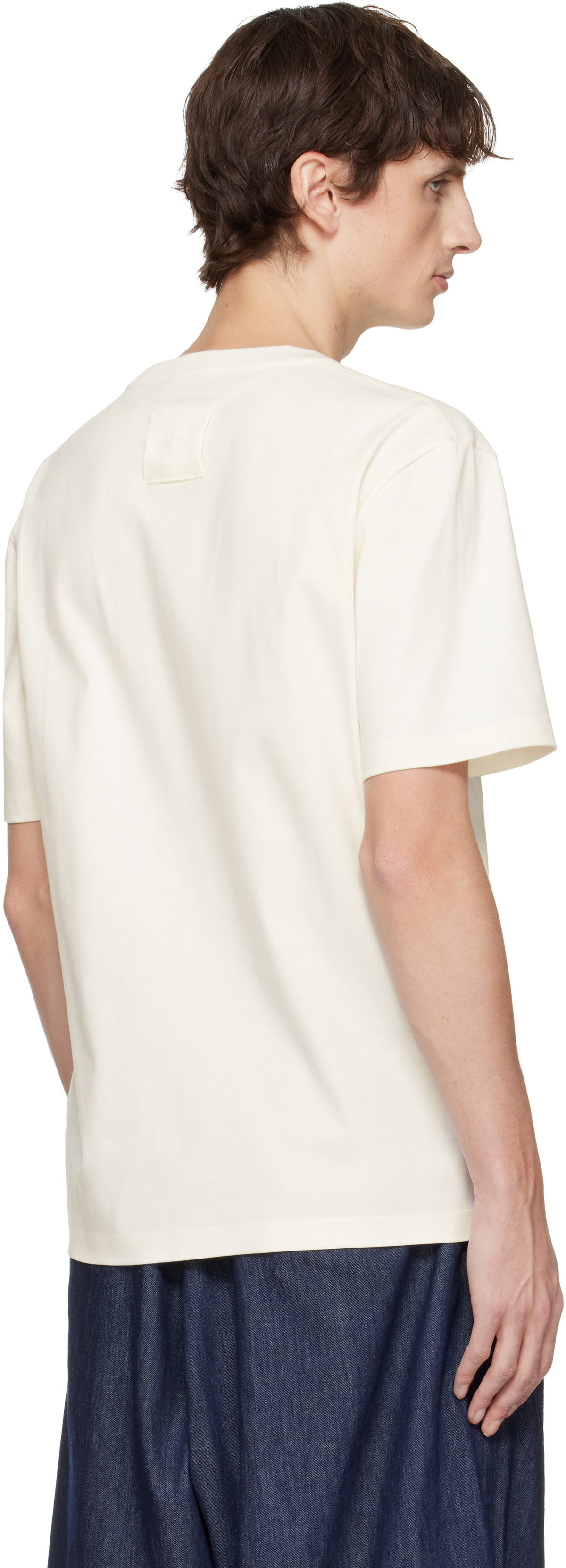 Lanvin Off-White Daisy Heart T-shirt