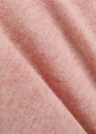 Oliver Spencer Burley Melange Brushed Wool-blend Jumper Pink