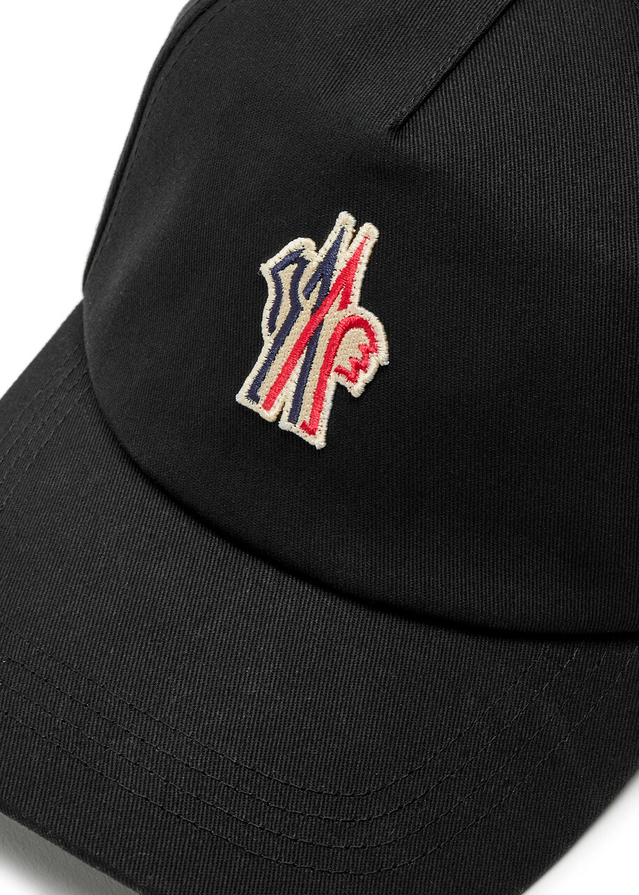 Moncler Grenoble Day-namic Logo-embroidered Cotton cap - Black - One Size