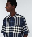 Burberry - Checked cotton shirt