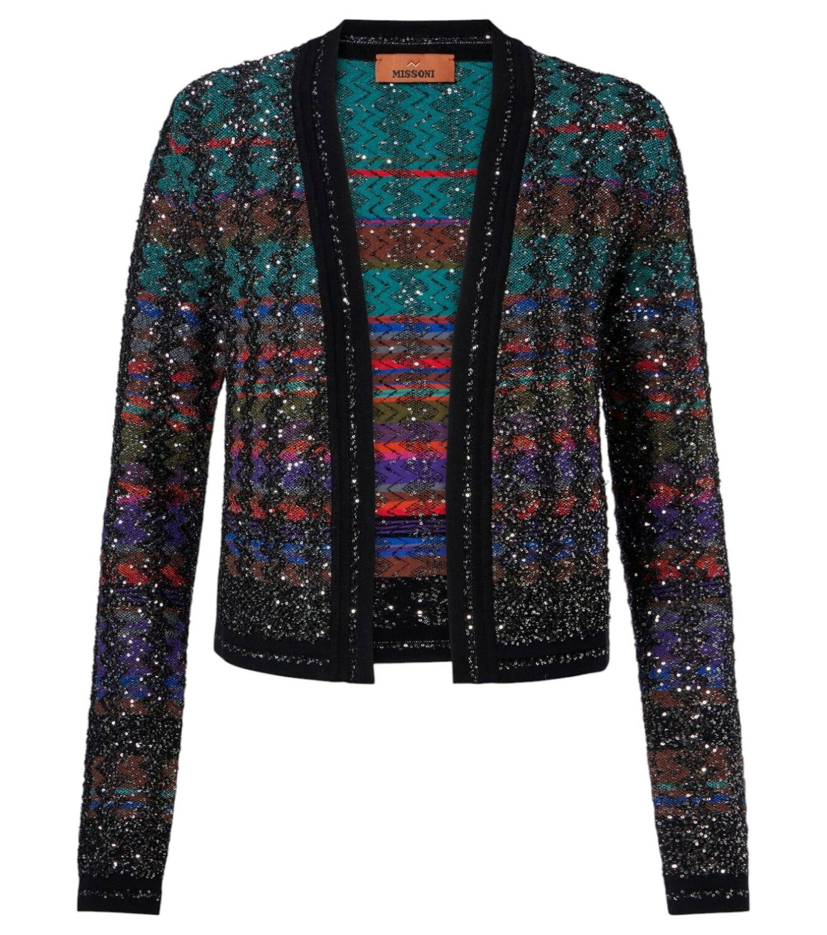 missoni カーディガン Missoni - Metallic knit longline cardigan Missoni