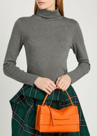JW Anderson Loafer Small Leather top Handle bag - Orange - One Size