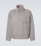 Kiko Kostadinov Farkas cotton and linen-blend jacket