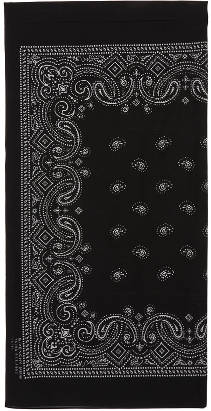 Photo: Givenchy Black Print Scarf