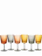 POLSPOTTEN - Set Of 6 Library Wine Glasses