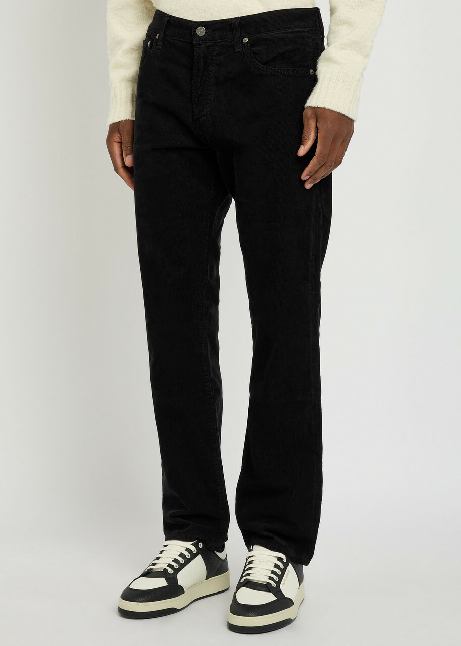 Citizens OF Humanity Elijah Straight-leg Corduroy Jeans Black