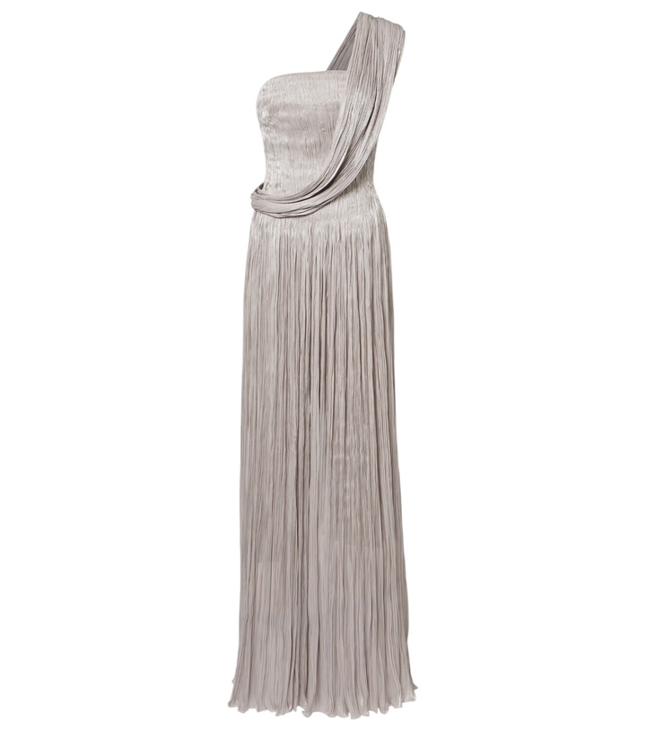 Photo: Marmar Halim Pleated bustier gown