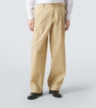 Giorgio Armani Cotton-blend straight pants