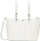 Toga Pulla White Big Leather Tote
