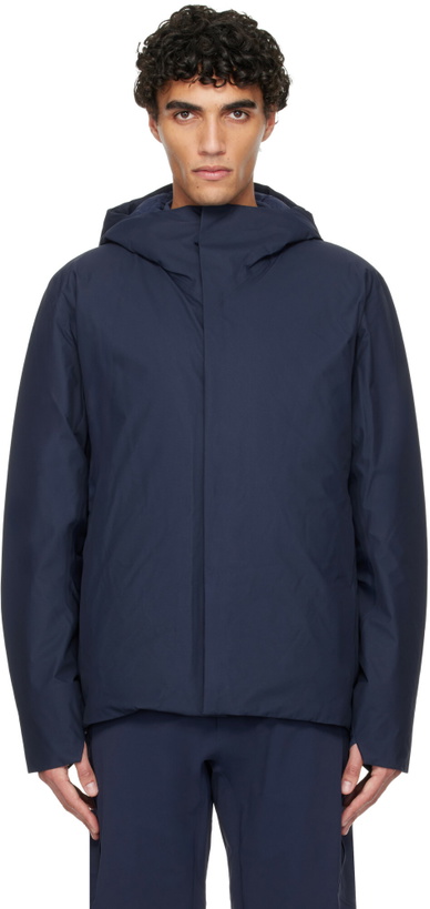 Photo: Veilance Navy Altus Down Jacket