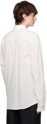 NICOLAS ANDREAS TARALIS White Jacquard Shirt