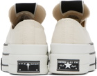 Rick Owens DRKSHDW Off-White Converse Edition Drkstar Ox Sneakers
