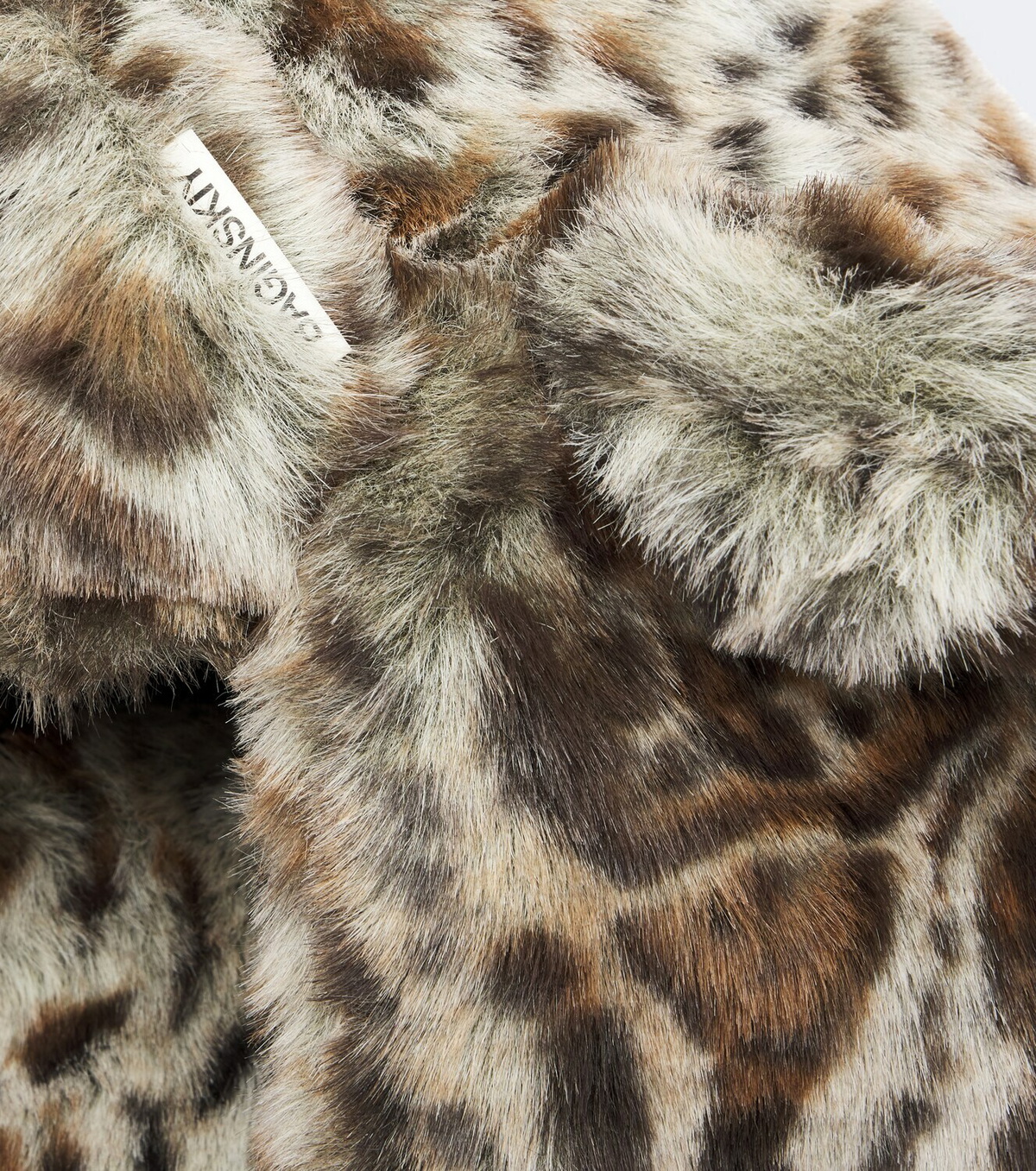 Ruslan Baginskiy Leopard-print aviator hat