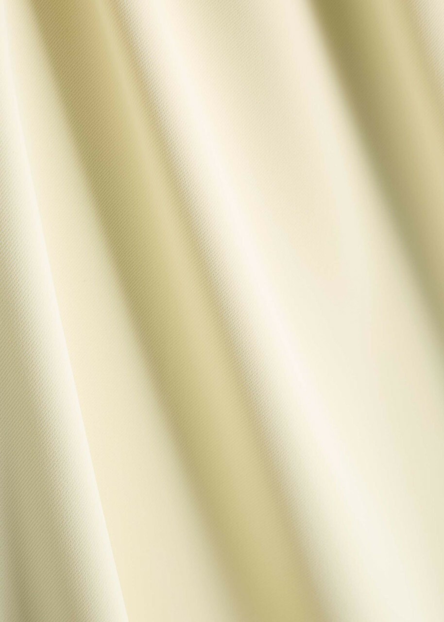 Odd Muse Halterneck Twill Maxi Dress Yellow