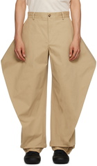 JW Anderson Beige Kite Trousers