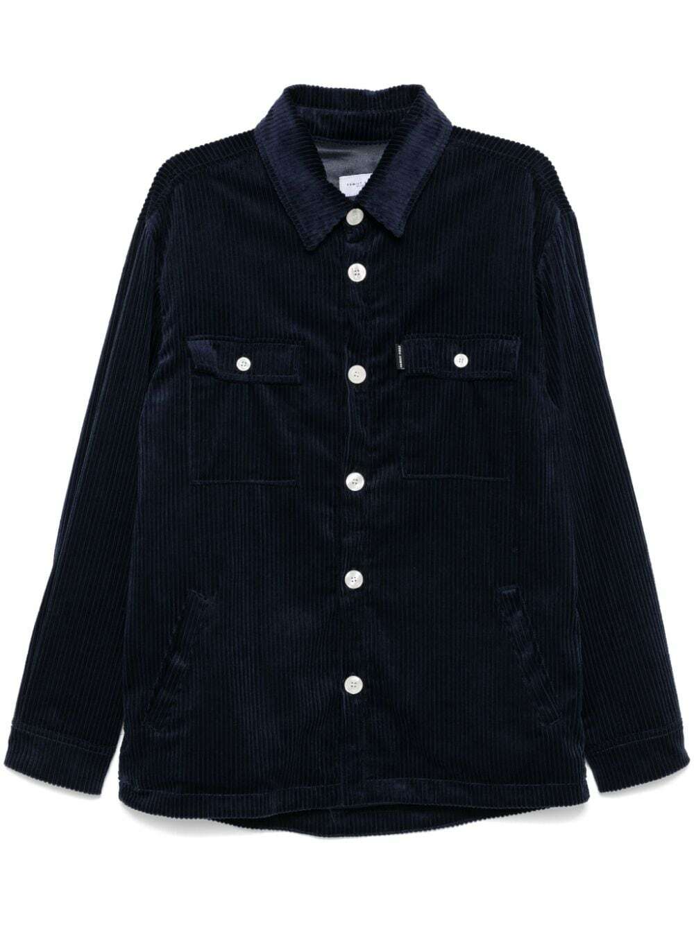 FAMILY FIRST - Brushed Effect Shirt Jacket