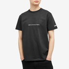 POSTAL Men's Whispers T-Shirt in Black