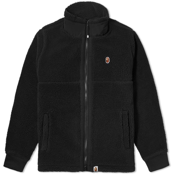 Photo: A Bathing Ape BOA Ape Head One Point Zip Jacket