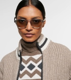 Brunello Cucinelli Round sunglasses