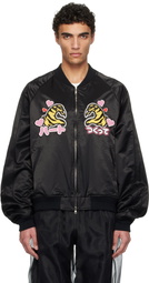 doublet Black Tiger Fan-Service Souvenir Bomber Jacket