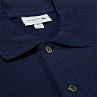 Lacoste Men's Long Sleeve Classic Pique Polo Shirt in Navy Blue