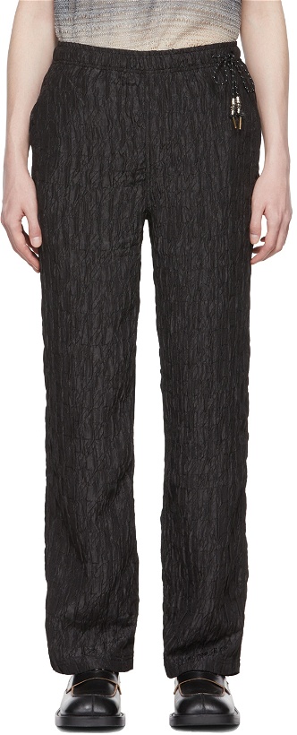 Photo: Andersson Bell Black Polyester Lounge Pants