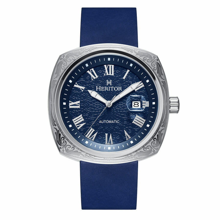 Heritor Davenport Blue Dial Mens Watch HERHS3202