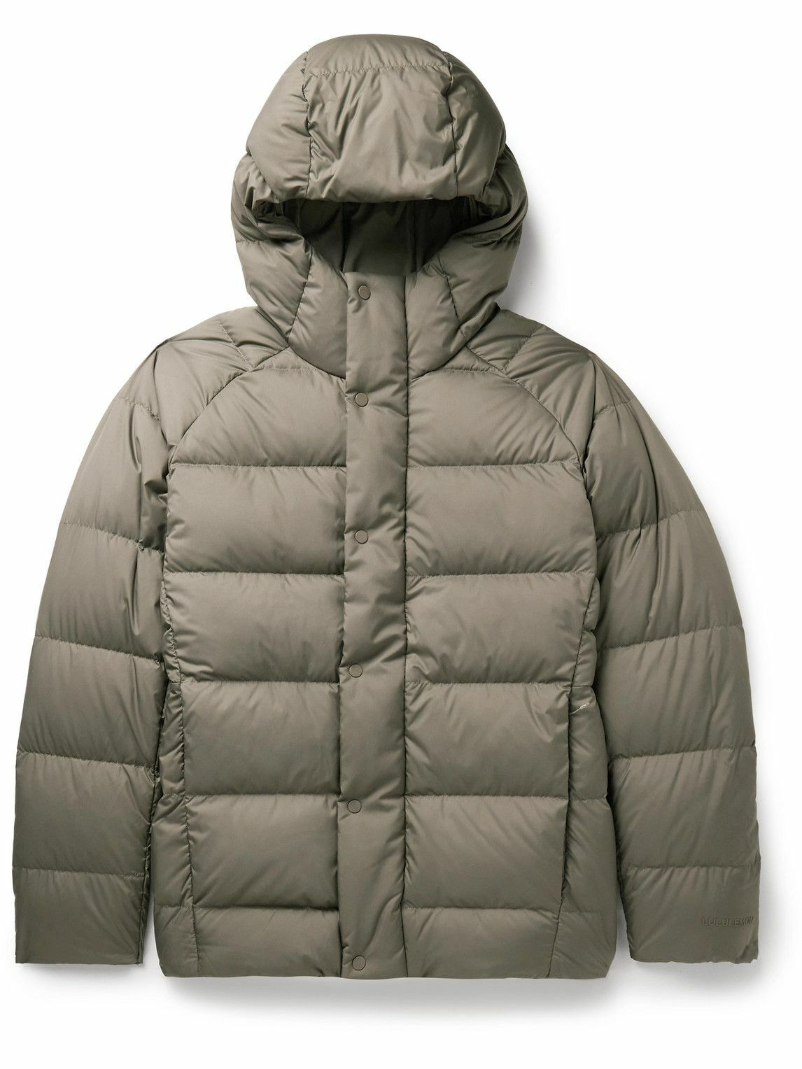 Lululemon - Wunder Puff Quilted SoftMatte™ Hooded Down Jacket - Brown  Lululemon