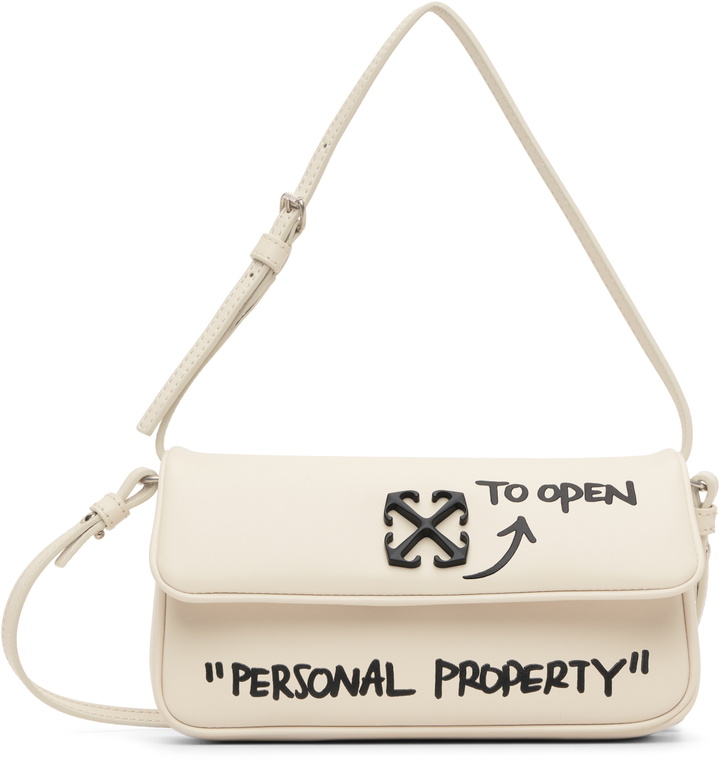 Photo: Off-White Off-White Jitney Shoulder 0.7 Quote Bag