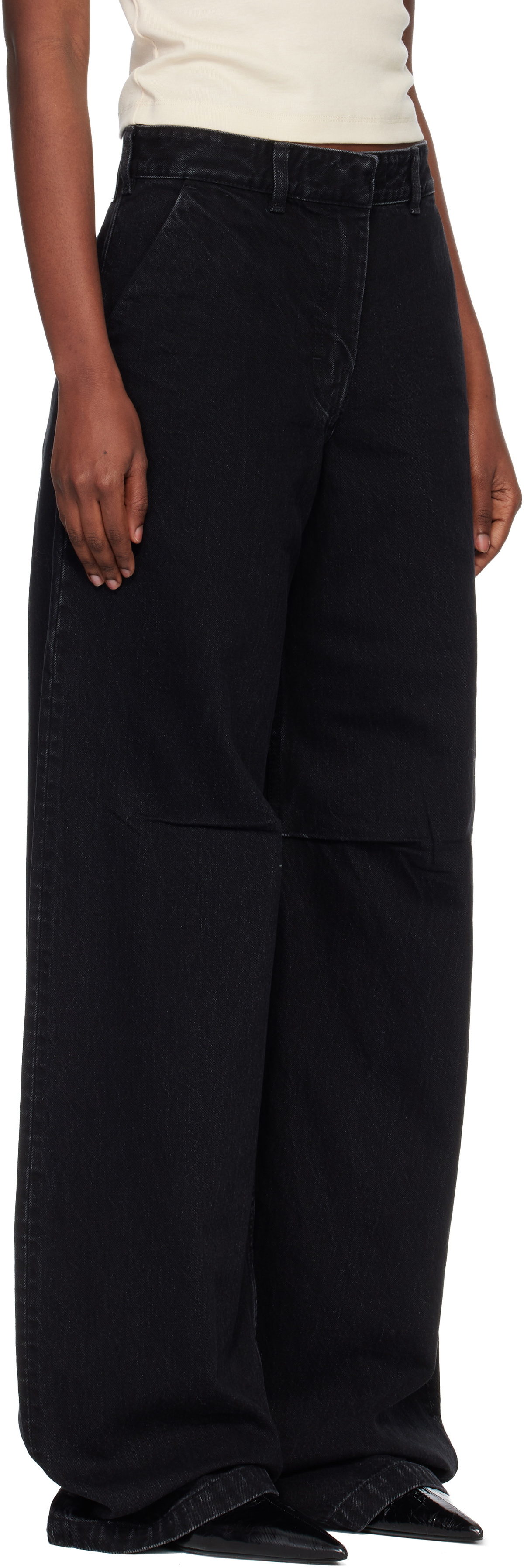 Entire Studios Black Dem Jeans