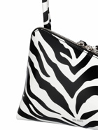 THE ATTICO - Sunrise Zebra Print Leather Shoulder Bag