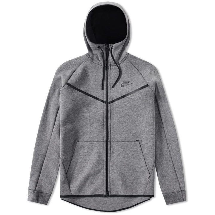 Photo: Nike Tech Fleece Windrunner Grey