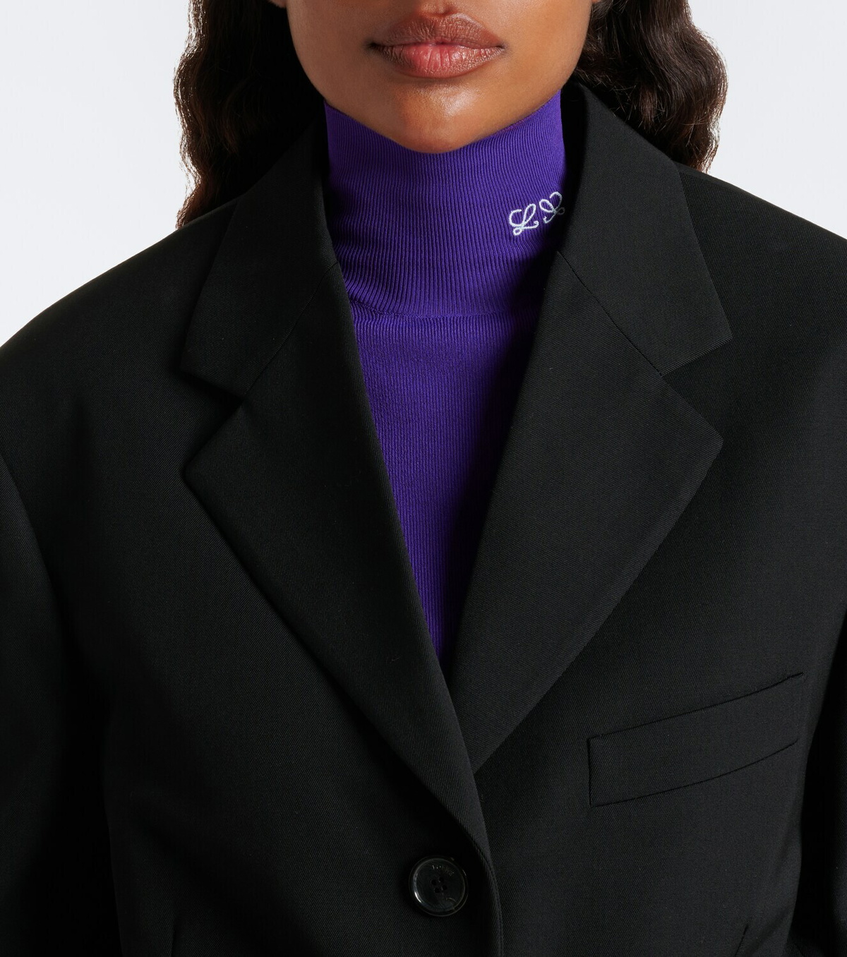 Loewe Double L wool blazer
