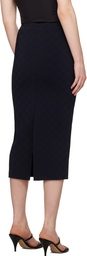 High Sport Navy NSFW Petra Midi Skirt