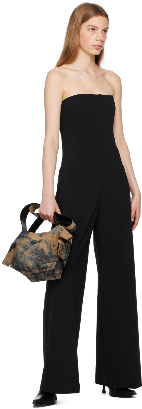 Acne Studios Black Corset Jumpsuit Acne Studios