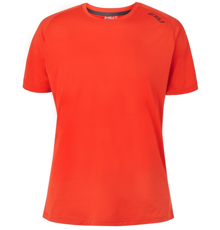 Photo: 2XU - GHST Stretch-Jersey T-Shirt - Red