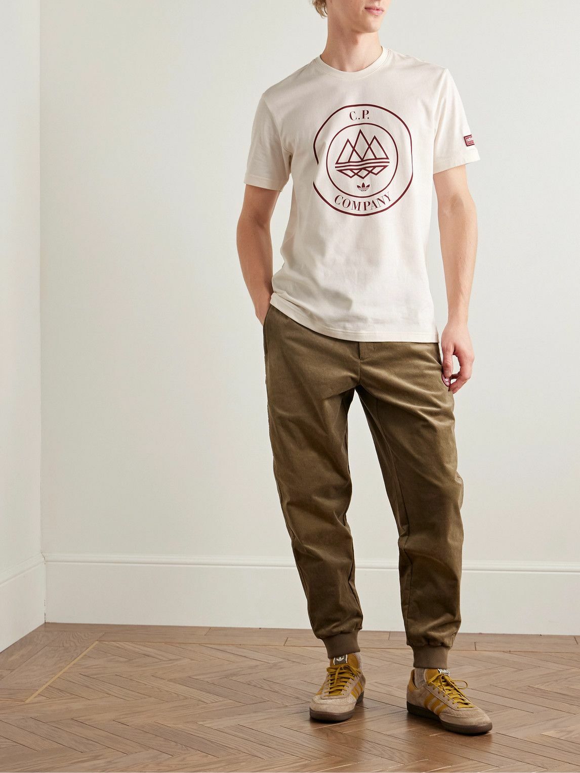 adidas Originals - C.P. Company Spezial Logo-Print Appliquéd