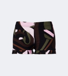Pucci Marmo ruffled jersey shorts