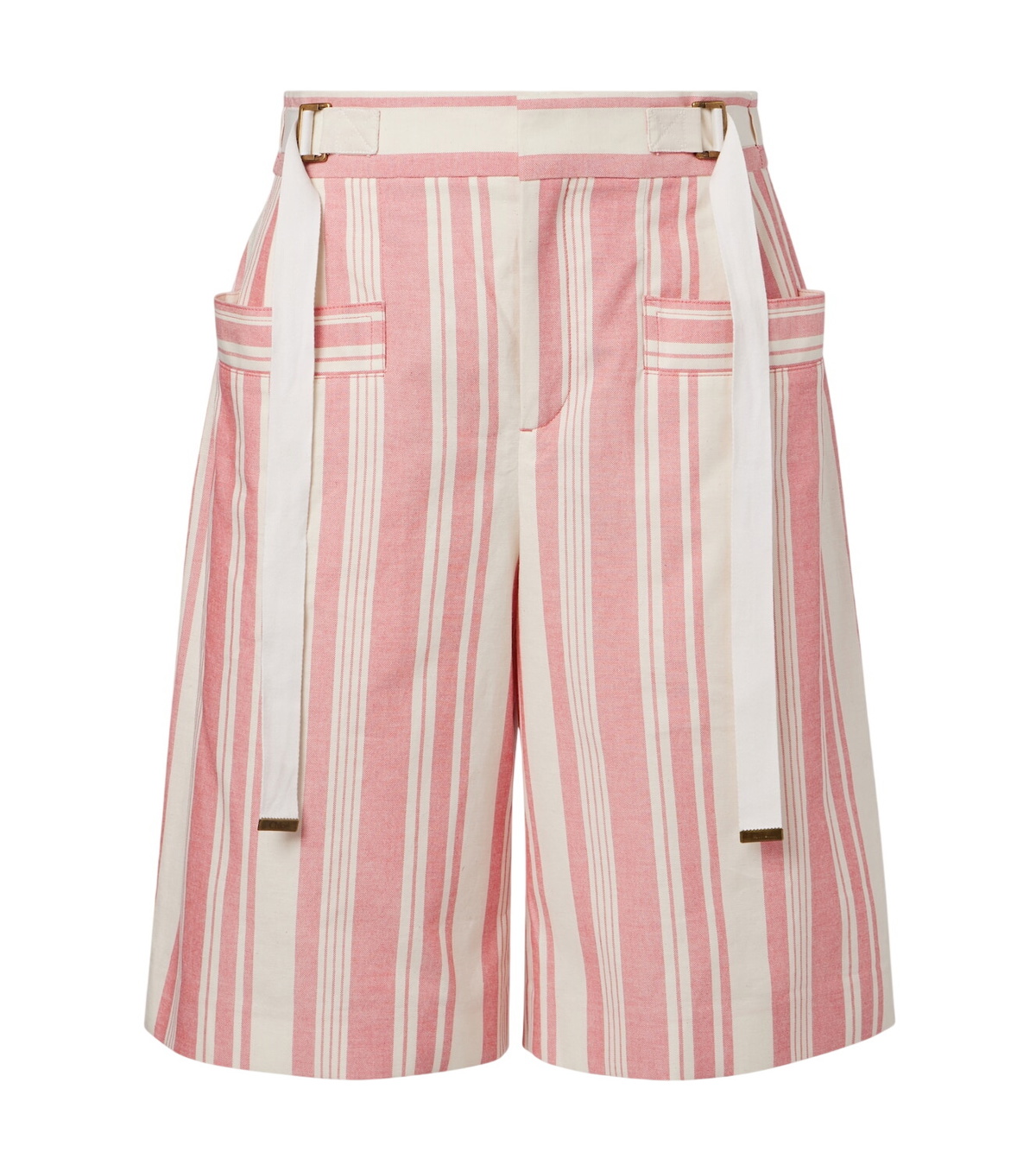 Chloé Salmon Denim Shorts Chloe