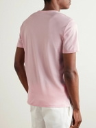 Ralph Lauren Purple label - Logo-Embroidered Cotton-Lisle T-Shirt - Pink
