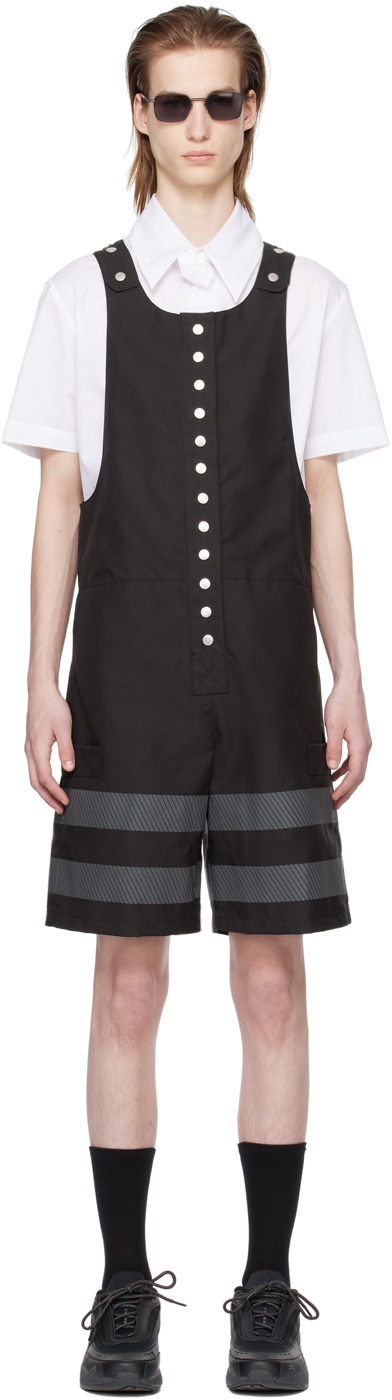 Photo: Olly Shinder Black Reflective Overalls