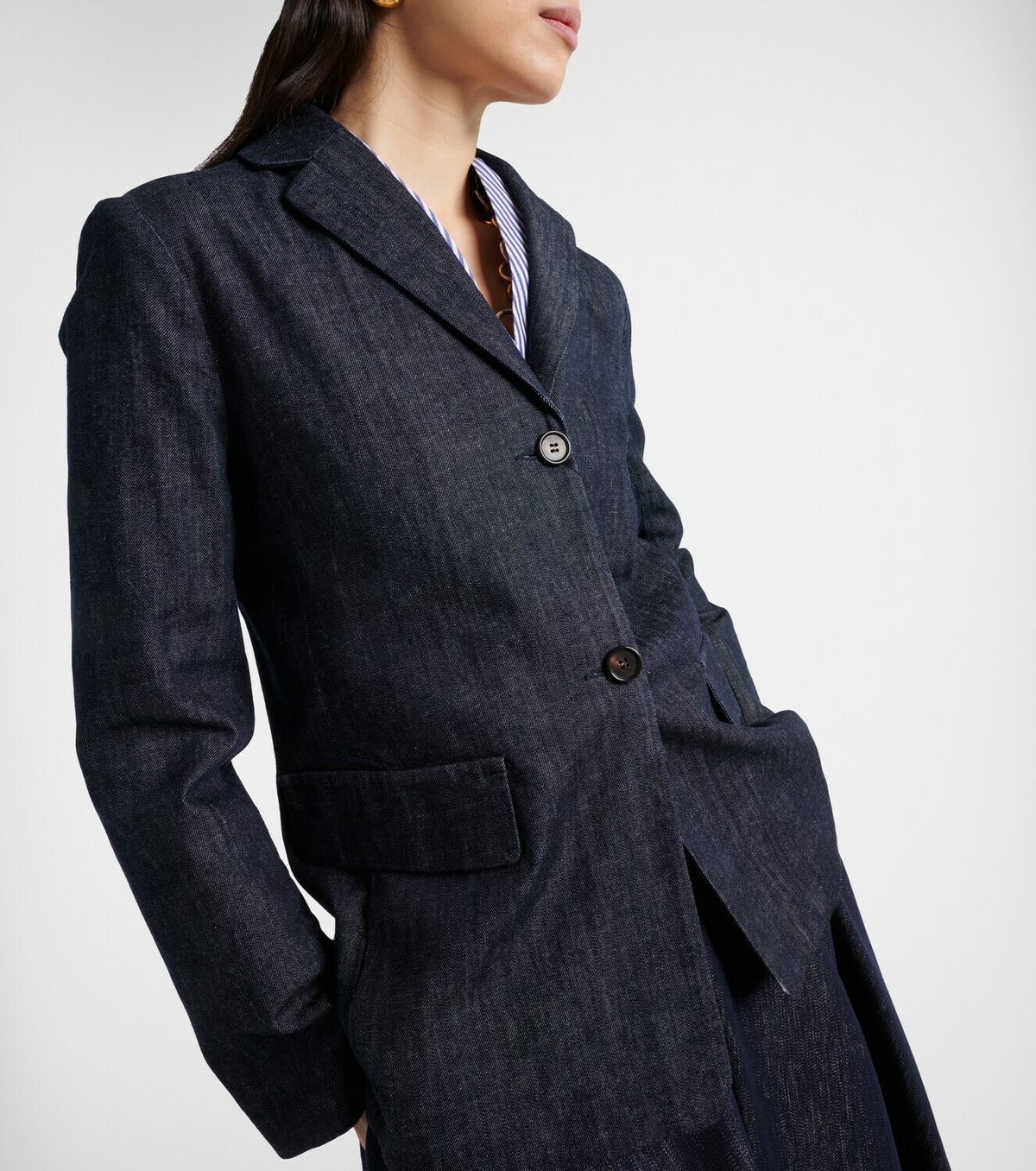 'S Max Mara Leone denim blazer