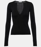 Max Mara Urlo silk and cashmere top