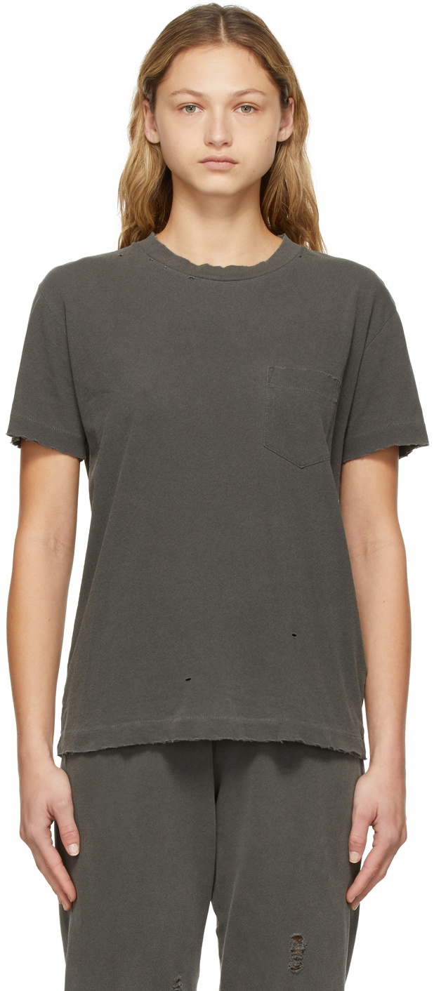 John Elliott Folsom Pocket Tee / Vintage Black