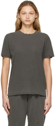 John Elliott Grey Folsom Pocket T-Shirt