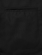 Stòffa - Unstructured Wool-Crepe Blazer - Black