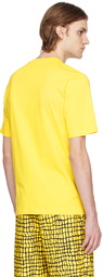 Moschino Yellow Printed T-Shirt