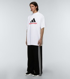 Balenciaga - x Adidas Logo cotton T-shirt